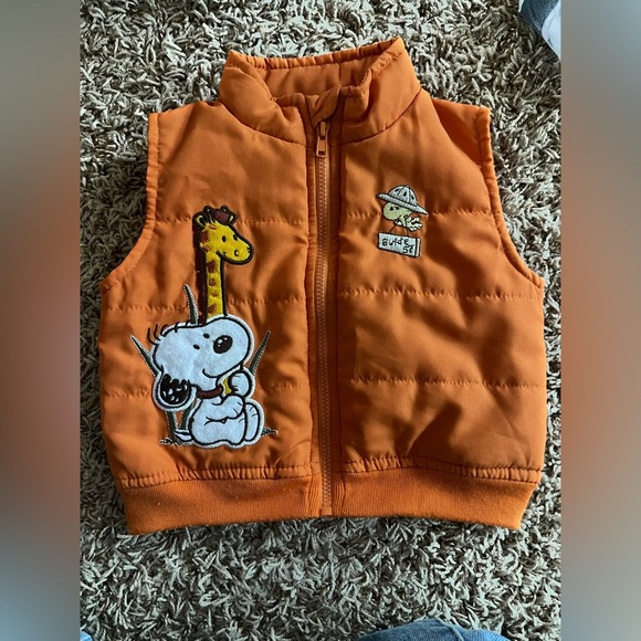 Baby Snoopy Safari Adventures Vest Vintage - Picture 5 of 8